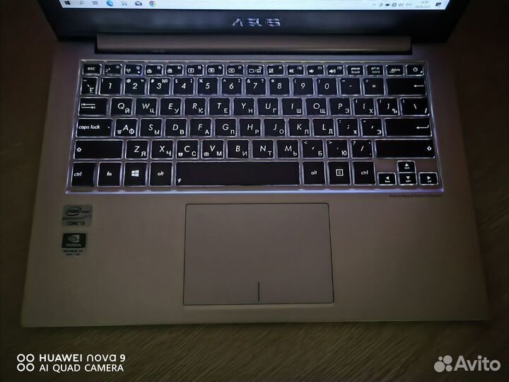 Компактный, мощный ноутбук Asus Intel/Nvidia/SSD