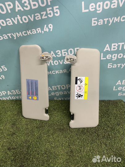 Солнцезащитные козырьки Renault Duster