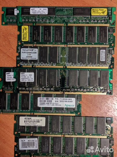 Память sdram, DDR1,2,3,4,sodim DDR1,2,3, 4