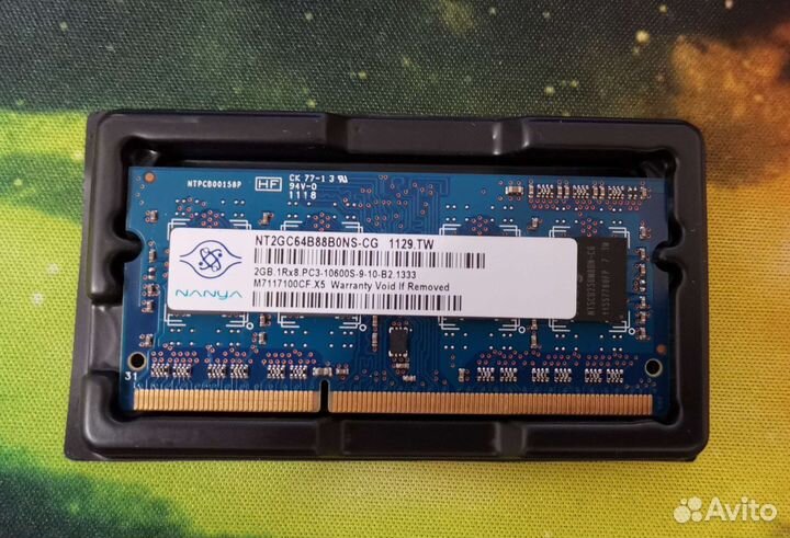 Оперативная память ddr 3 2gb