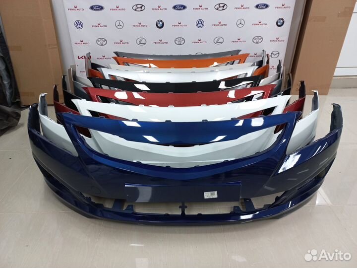 Бампер Hyundai Solaris с 14-17 г. Крашенные