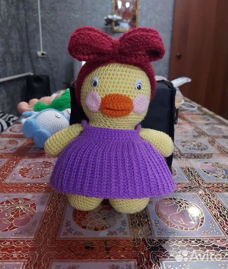 Вязанные игрушки ручной работы