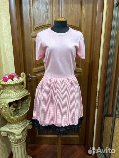 Платье трикотажное