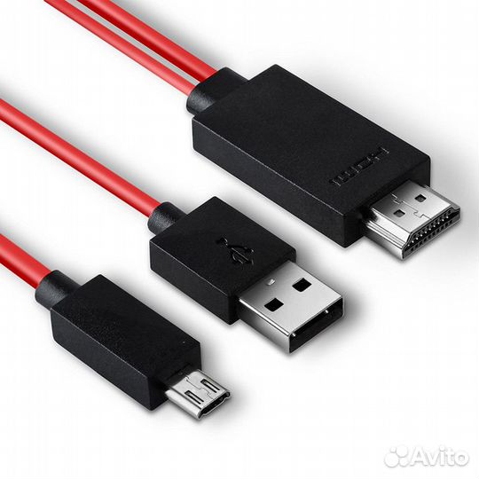 Кабель hdmi-Micro USB