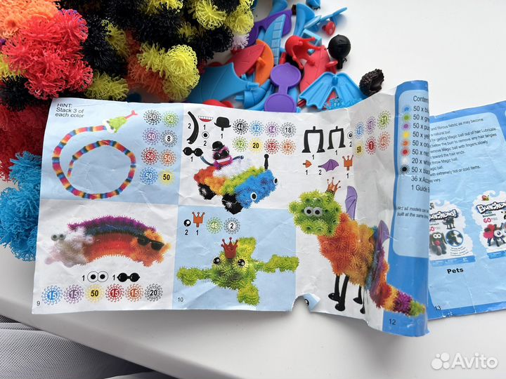 Констуктор липучка Bunchems