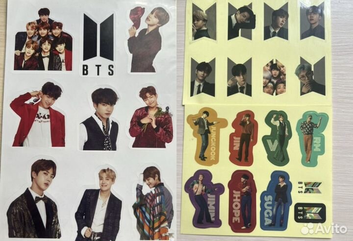 Наклейки BTS