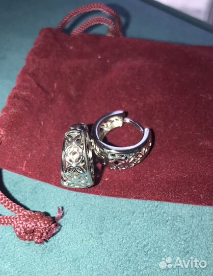 Бижутерия посеребренная