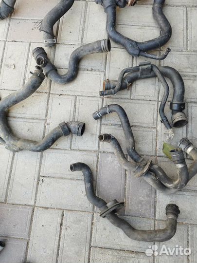 Патрубки охлаждения печки интеркулера Ауди А6С5