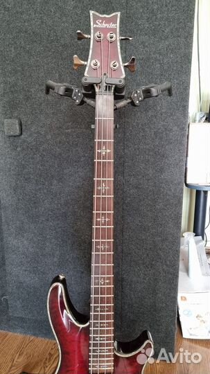 Бас гитара schecter hellraiser-4 bass, emg