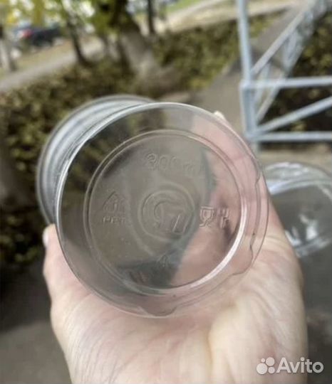 Стакан 0,3 с купольной крышкой