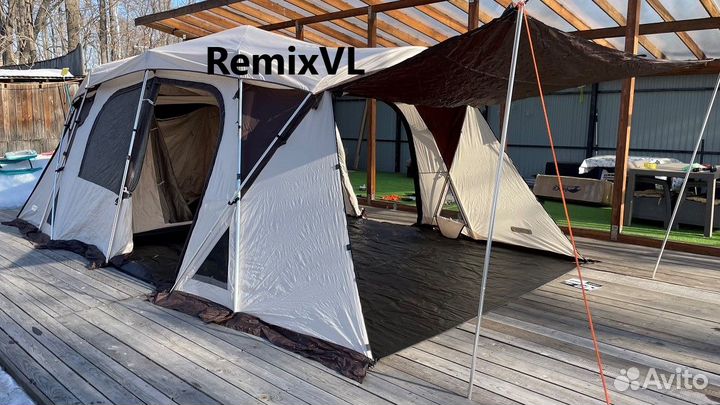 Видео обзор Мега палатка шатер кухня автомат Корея