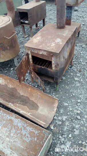 Печь буржуйка для гаража