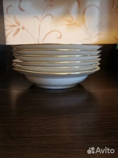 Тарелки суповые 6шт