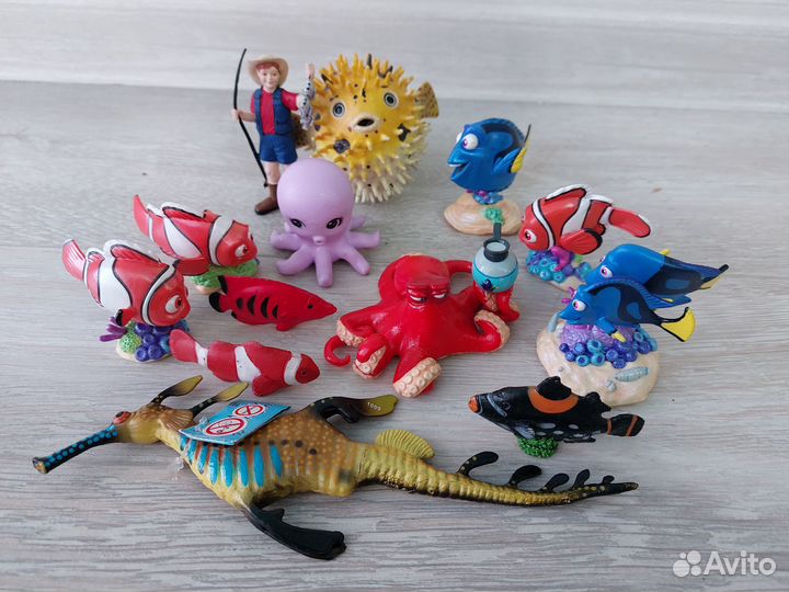 Животные Schleich и др. ч.8 морские