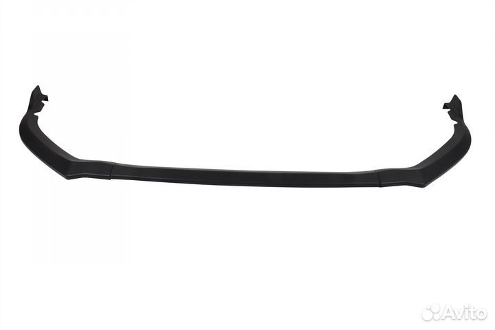 Губа бампера Subaru legacy 2015-17 черный матовый