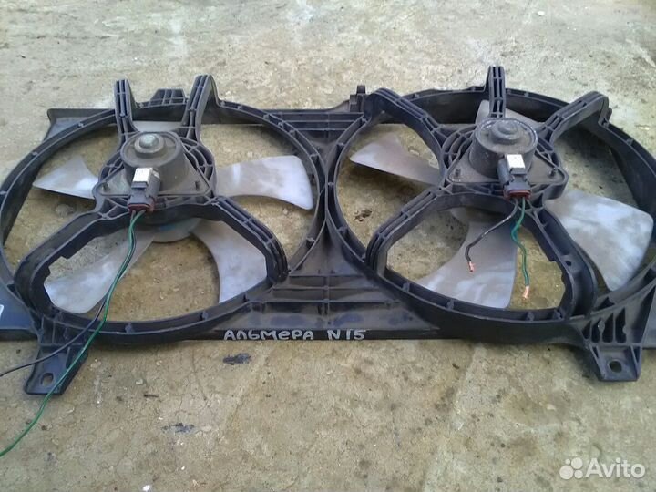 Диффузор радиатора Ниссан Альмера N15