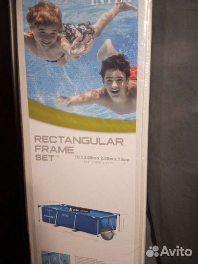 Каркасный бассейн intex