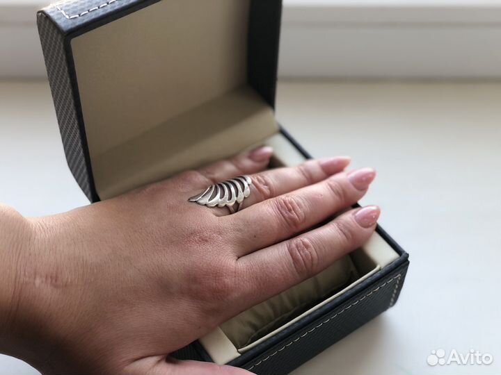 Кольцо 100 серебро 925