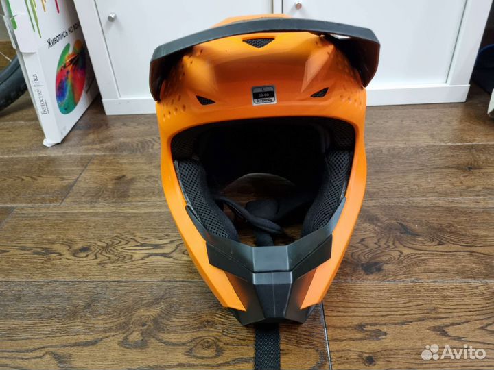 Шлем для мотокросса Shift whit3 оранжевый