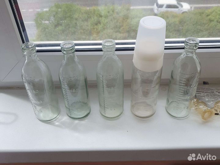 Бутылочки для кормления детские СССР соски латекс