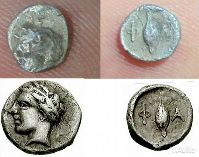 Боспорское серебро, гемиобол