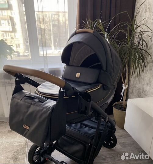 Коляска 3 в 1 camarelo zeo