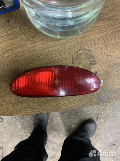 Туманная фара задняя Peugeot 206