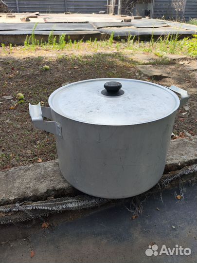 Кастрюля алюминиевая 20 л бу