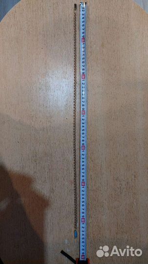 Цепь золотая мужская бисмарк