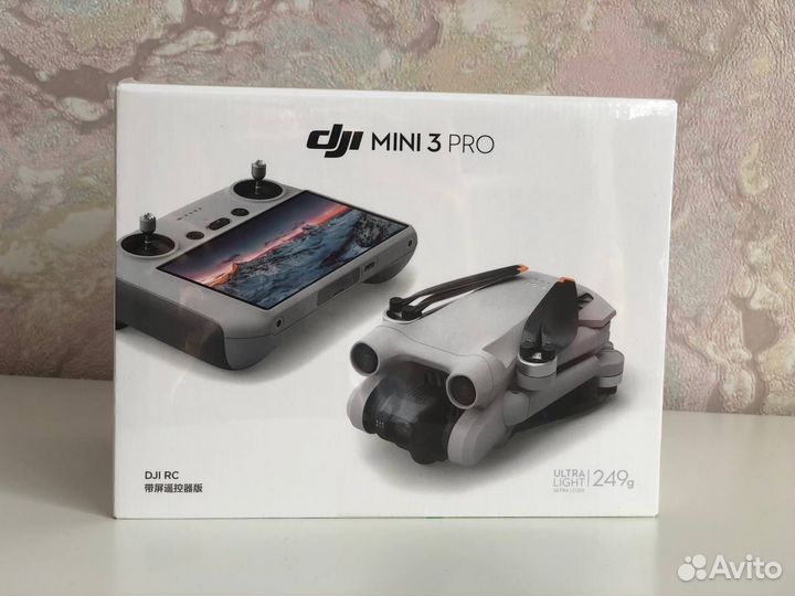 Новый квадрокоптер dji mavic mini 3 pro rc