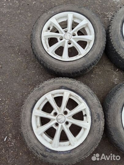 Диски r14 на ваз с зимней резиной