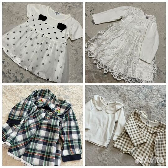 Пакет вещей на девочку 74-80