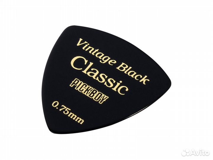 Pickboy GP-04BL/075 Celluloid Vintage Медиаторы