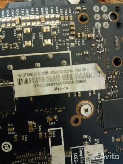 Видеокарта gtx 660