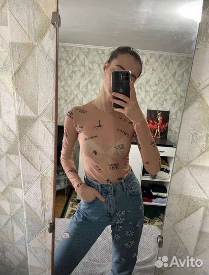 Боди тату новое 44 размер