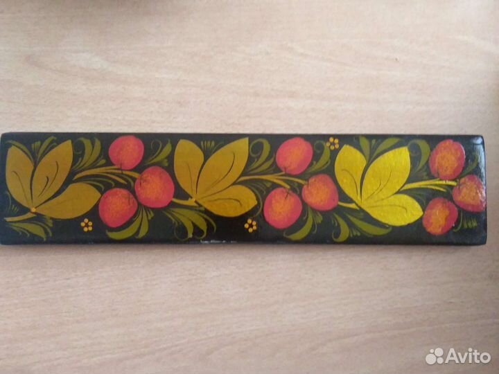 Доска разделочная(декоративная) Хохлома 34*8