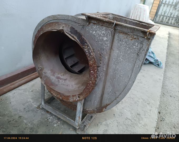 Вентилятор радиальный промышленная бу