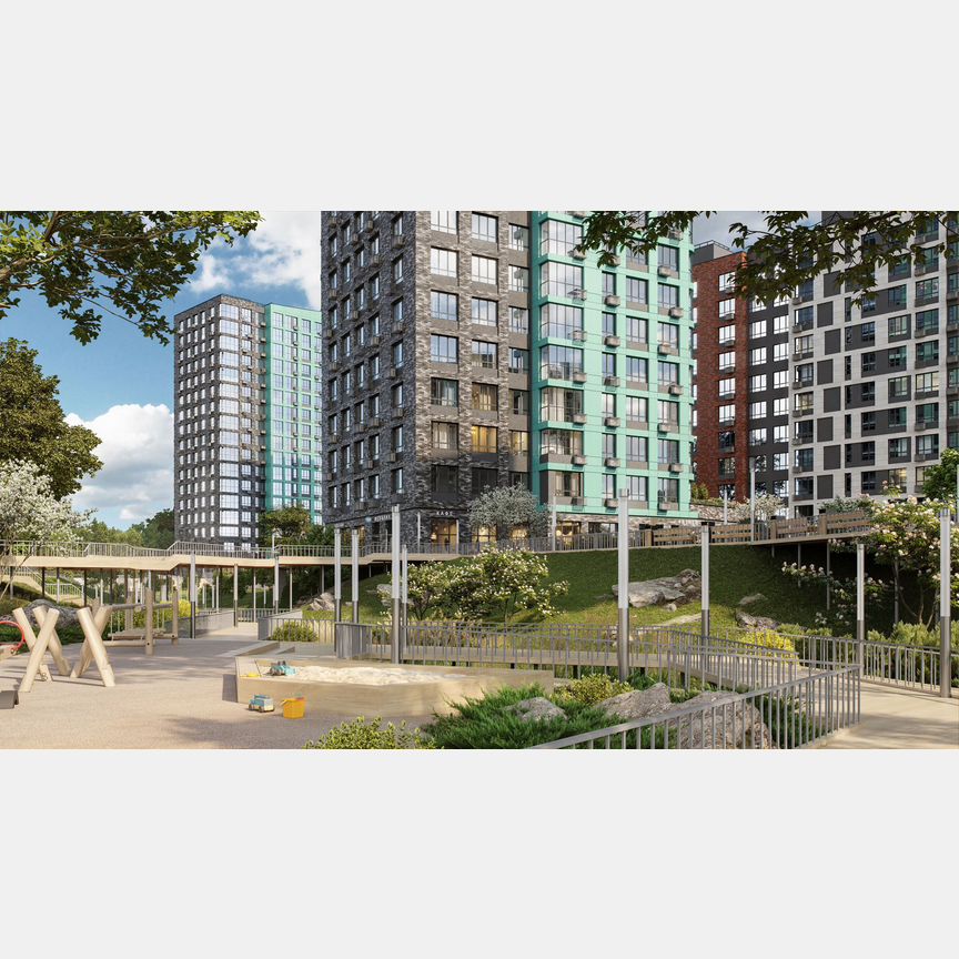 2-к. квартира, 50,3 м², 3/17 эт.