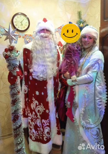 Дед мороз и снегурочка на дом