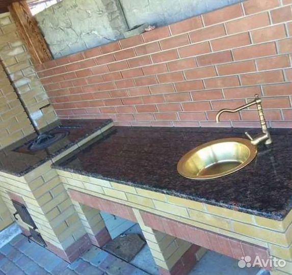 Барбекю гранит столешница