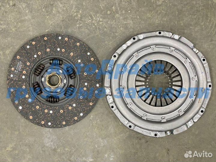 Сцепление Mercedes Atego комплект без выжимного подшипника 362 мм