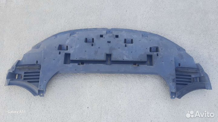 Пыльник переднего бампера citroen c4 B7