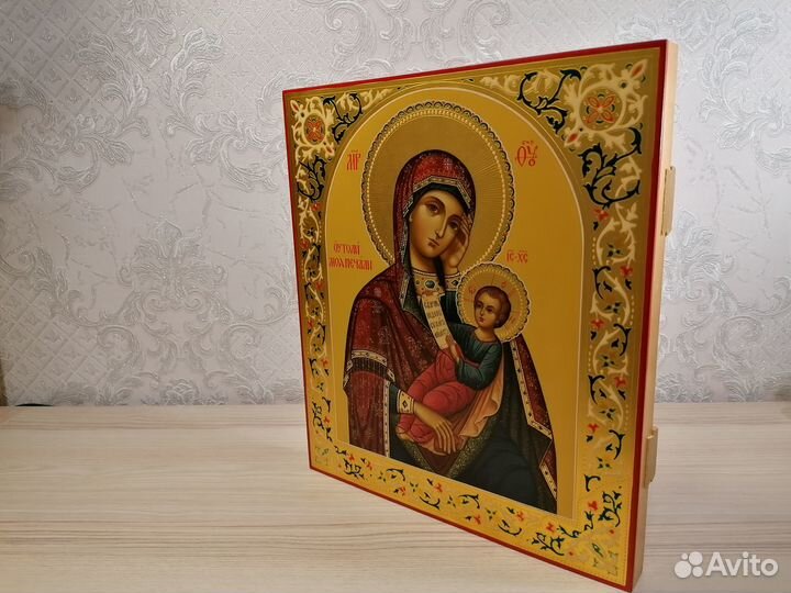 Икона рукописная Божья Мать - Утоли моя печали
