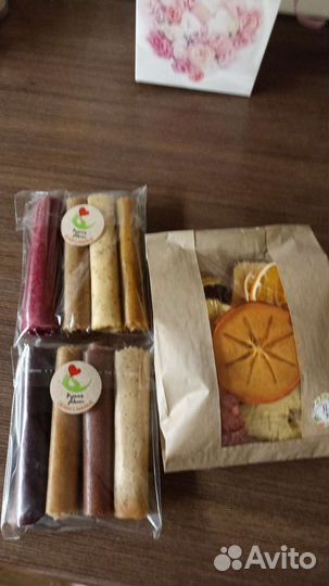 Домашняя фруктово-ягодная пастила, фруктовые чипсы