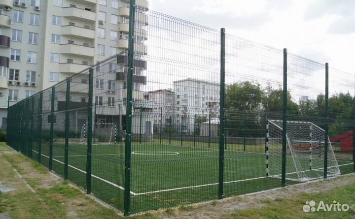 Забор из 3D сетки за 1 день под ключ