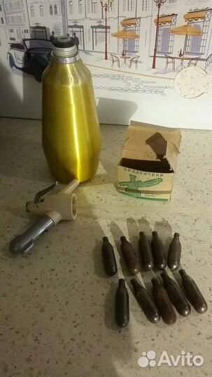 Сифон для газирования воды ссср, ретро