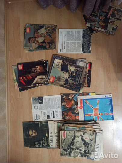 Журналы техника молодёжи, смена, огонек, работница