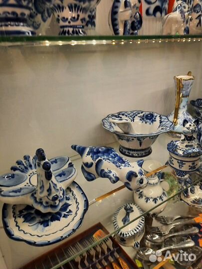 Посуда. Гжель. СССР