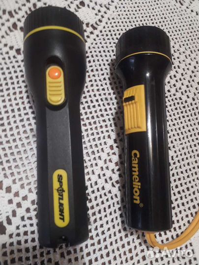 Фонарь туристический 2е батарейки