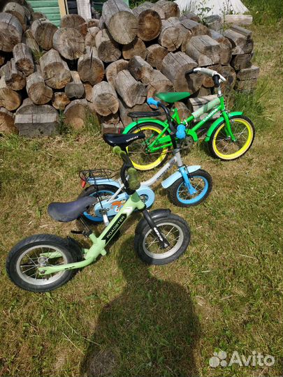 Детский беговел, велосипед 12, 16 дюймов